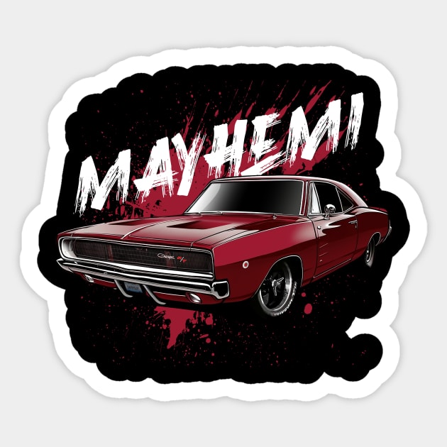 Mayhemi Sticker by Kid Relic